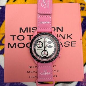 Omega X Swatch Mission to the Pink Moonphase Watch